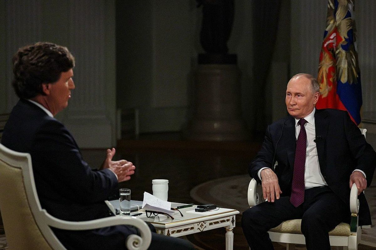 Владимир Путин ответил на 60 вопросов Такера Карлсона