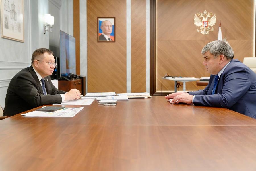 Ирек Файзуллин и Казбек Коков обсудили модернизацию коммунальной инфраструктуры в КБР