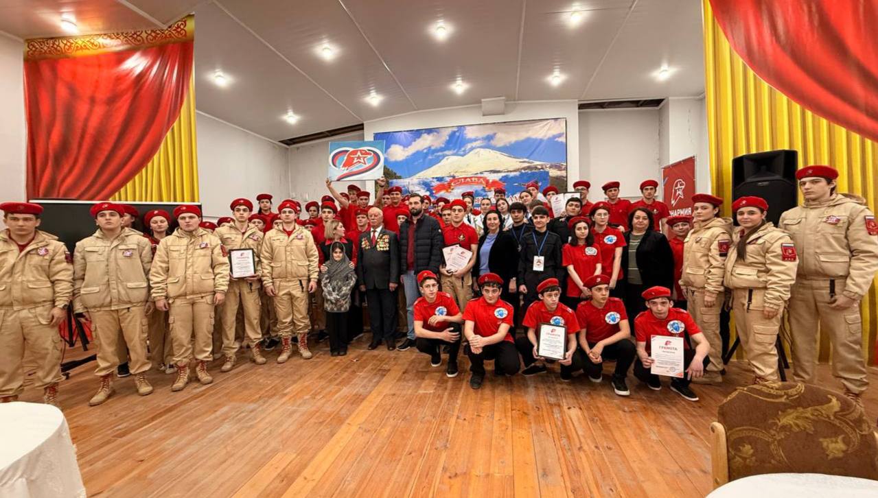 В городском округе Баксан состоялся традиционный фестиваль-конкурс юнармейских отрядов «Служить России»