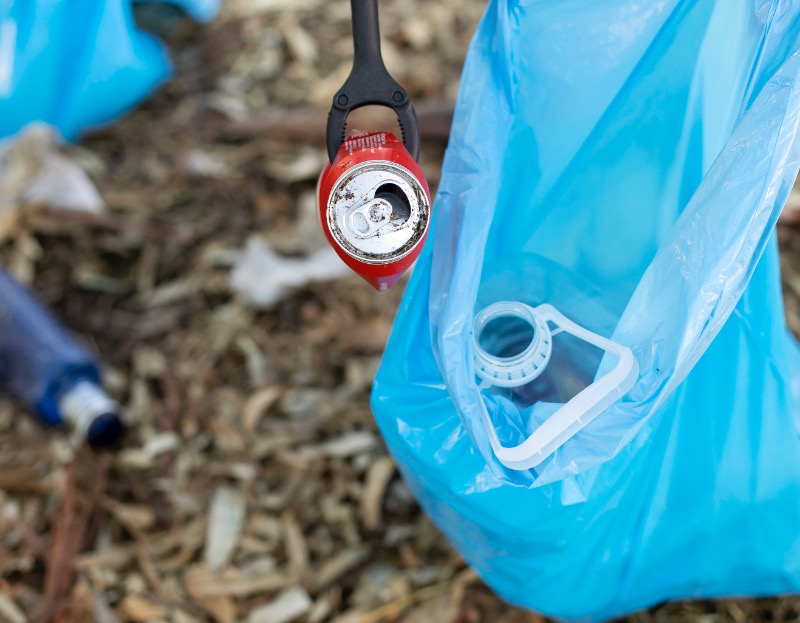 В Майском устранили несанкционированную свалку