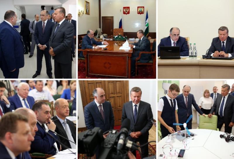 В Кабардино-Балкарию с рабочим визитом прибыл председатель Совета директоров ПАО «Газпром» Виктор Зубков