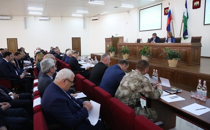 В Баксане прошло совместное заседание Антитеррористической комиссии и Оперативного штаба в КБР