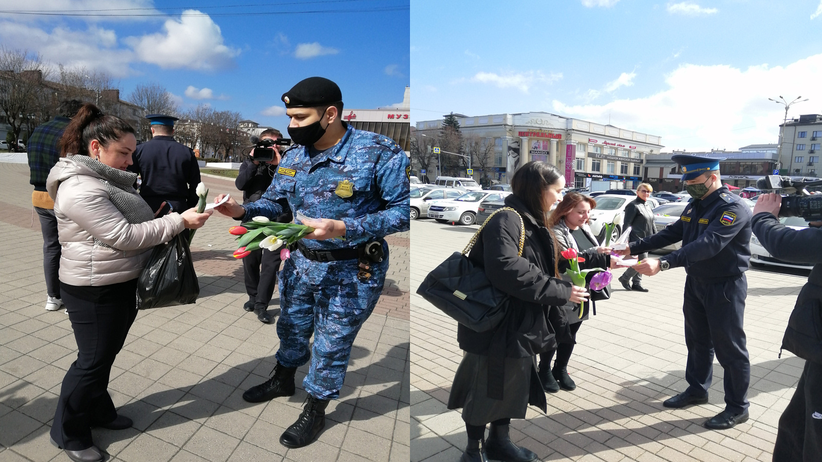 Судебные приставы поздравили женщин Кабардино-Балкарии