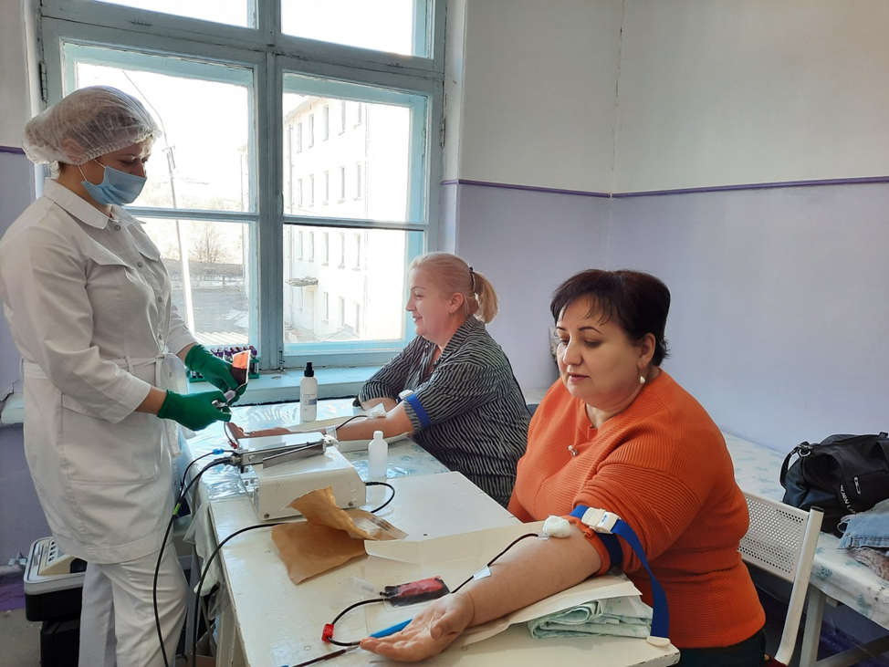 В Черекском районе состоялась акция по сдаче крови
