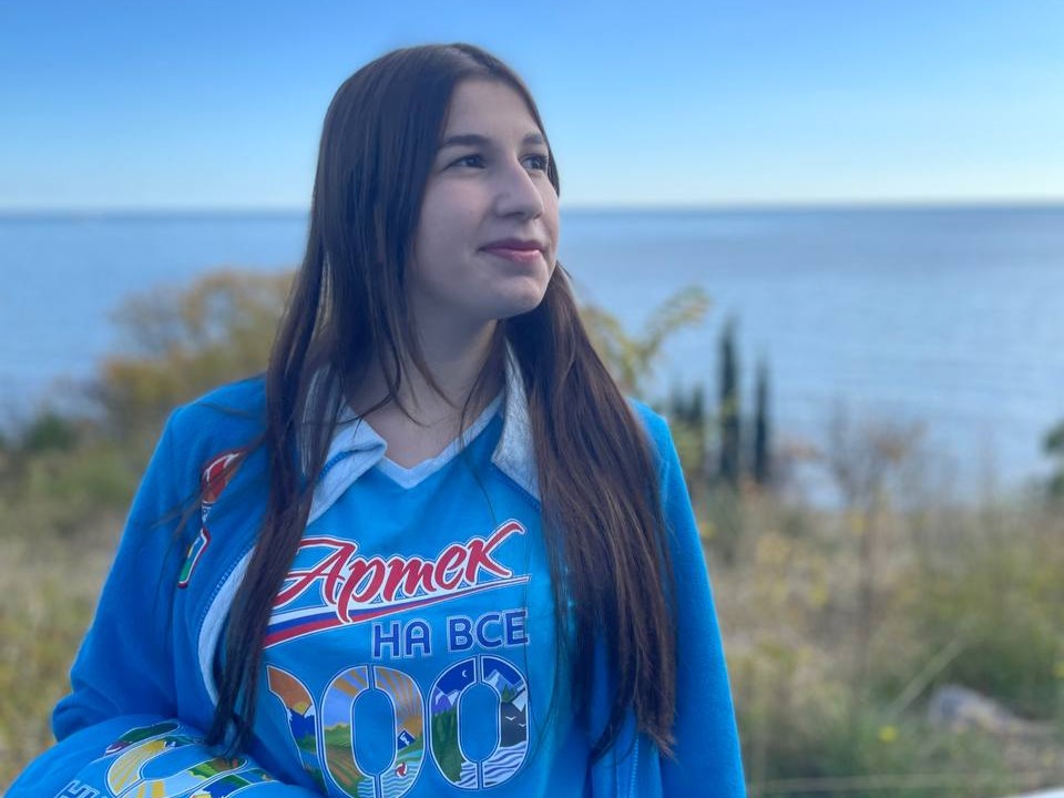 Риана Нагоева участвует в финале Всероссийского конкурса "Большая перемена"