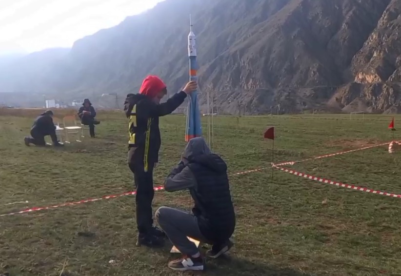 ​Соревнования по ракетному моделированию прошли в Тырныаузе