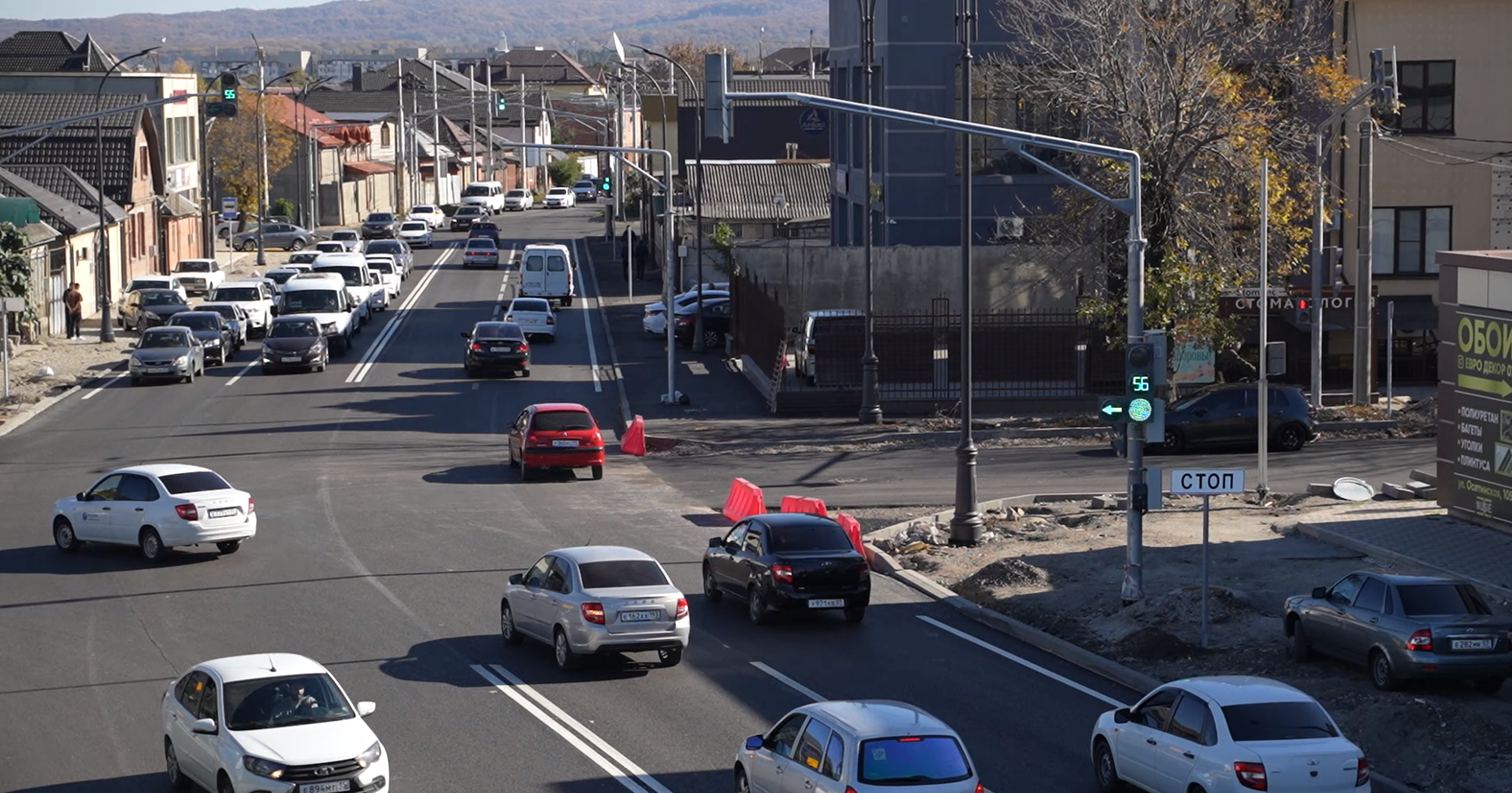 В Нальчике завершается капитальный ремонт улицы Осетинской