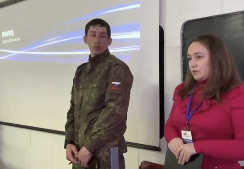 Студенты Зольского района встретились с участником специальной военной операции