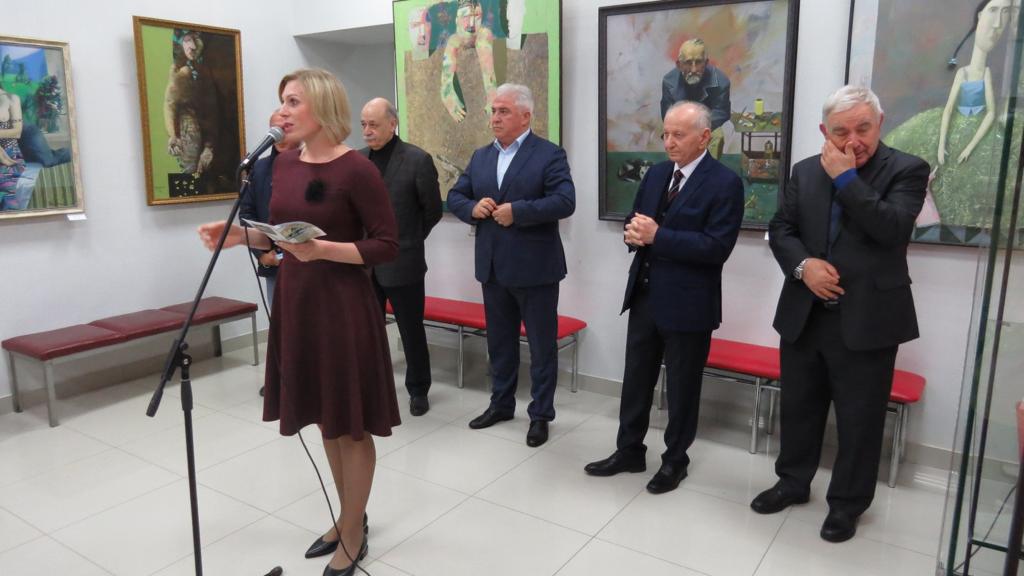 В Нальчике открылась выставка Бориса Гуданаева