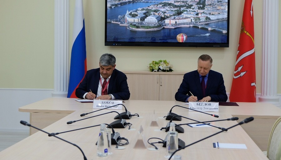 ПМЭФ-21: Глава КБР Казбек Коков подписал план всестороннего сотрудничества с Правительством Санкт-Петербурга