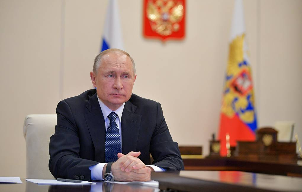 Путин сделает заявление перед совещанием с губернаторами по коронавирусу