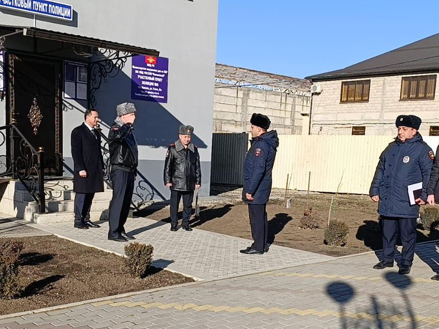  В Баксане открылось новое здание участкового пункта полиции  