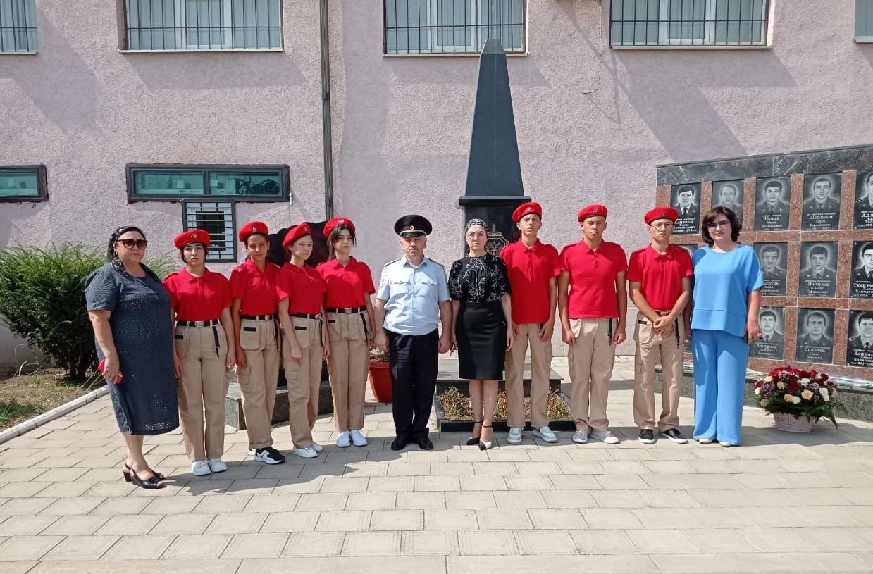 Полицейские Баксанского района приняли участие в памятном митинге 