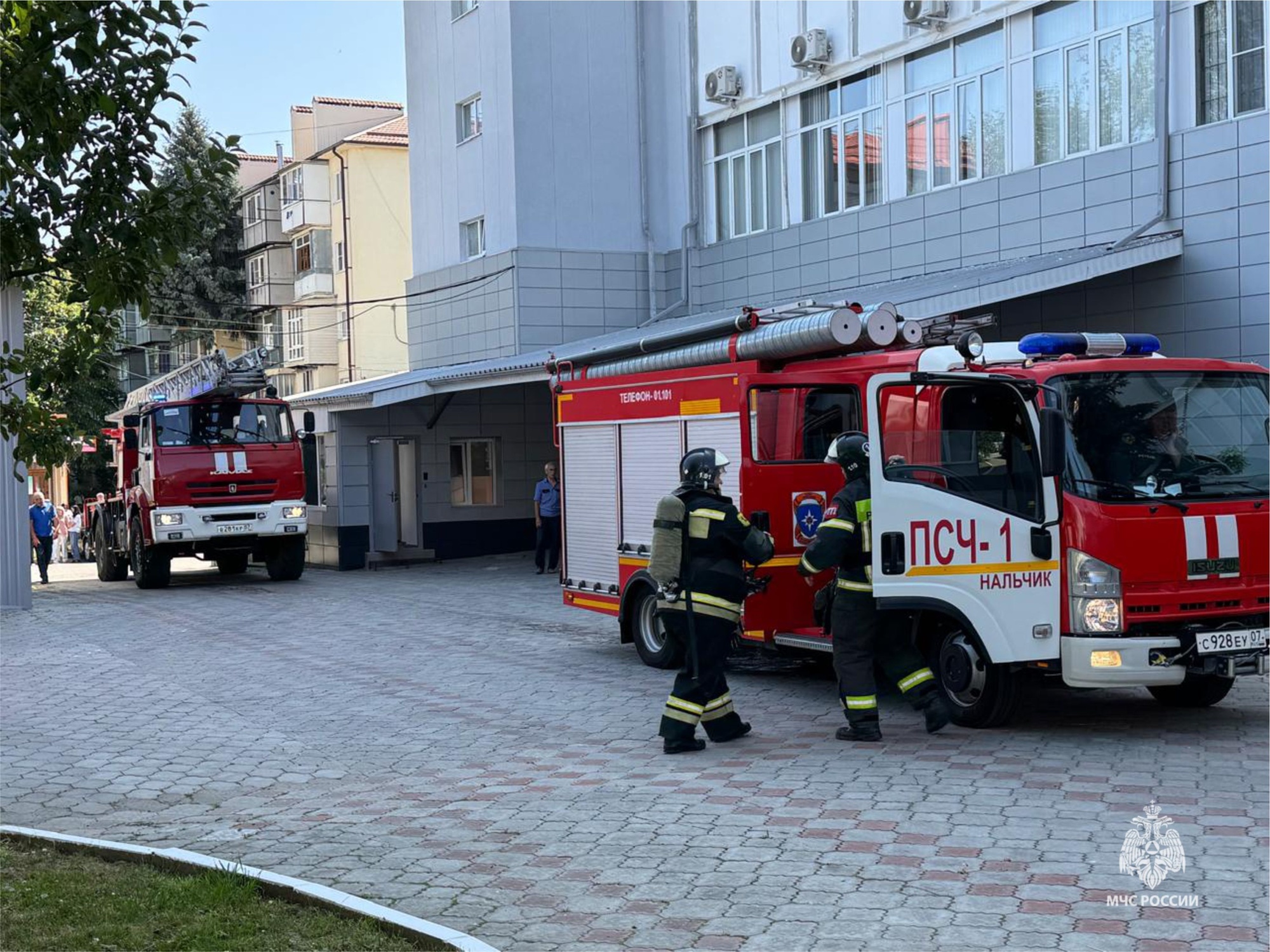 В Кабардино-Балкарском филиале «Ростелеком» прошла учебная эвакуация 