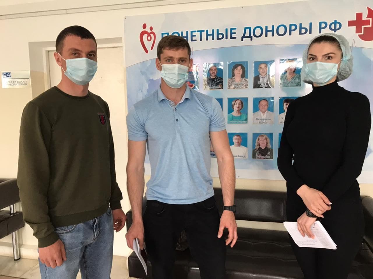 В КБР росгвардейцы приняли участие в донорской акции