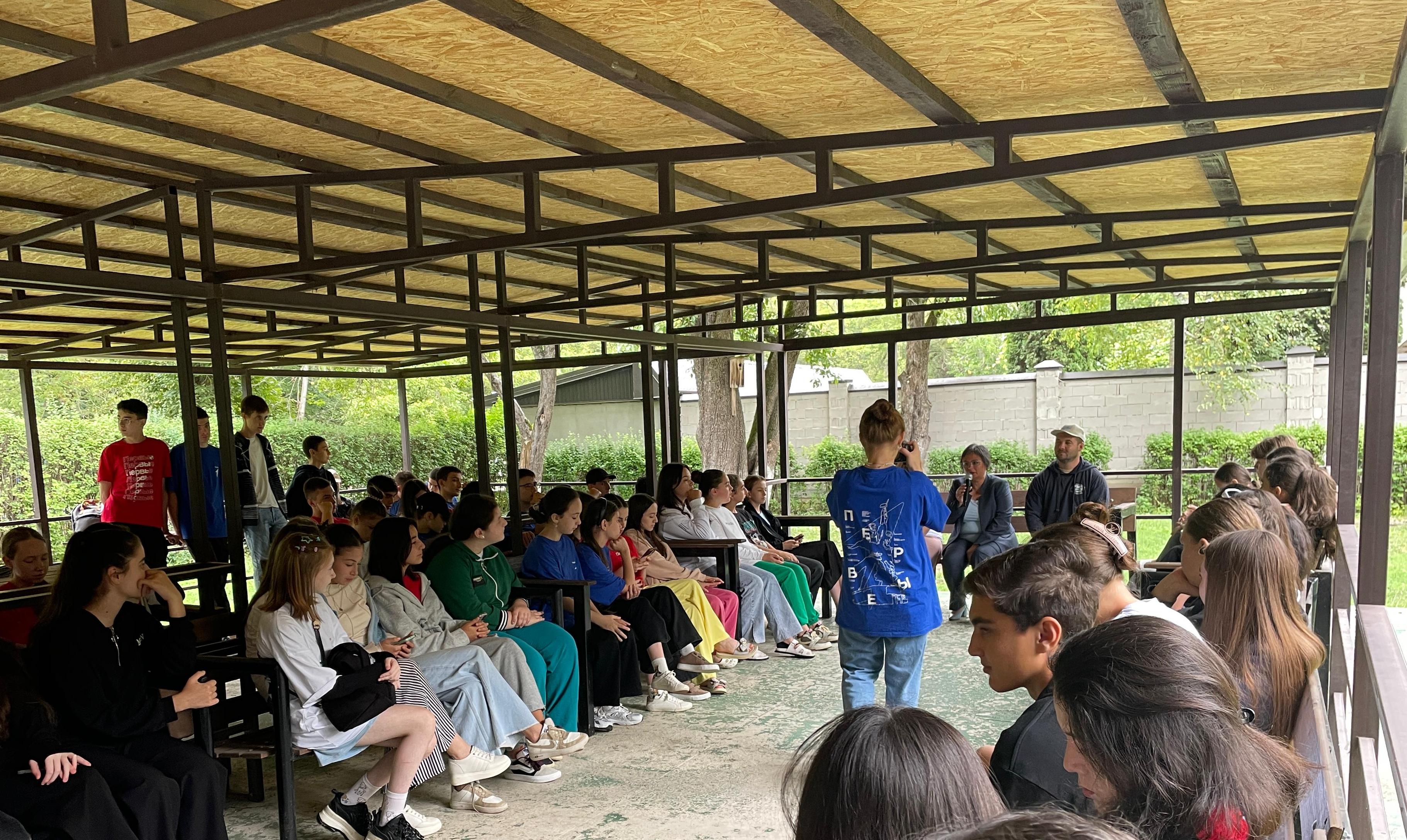 В Нальчике проходит профильная смена Движения Первых «Время Первых»