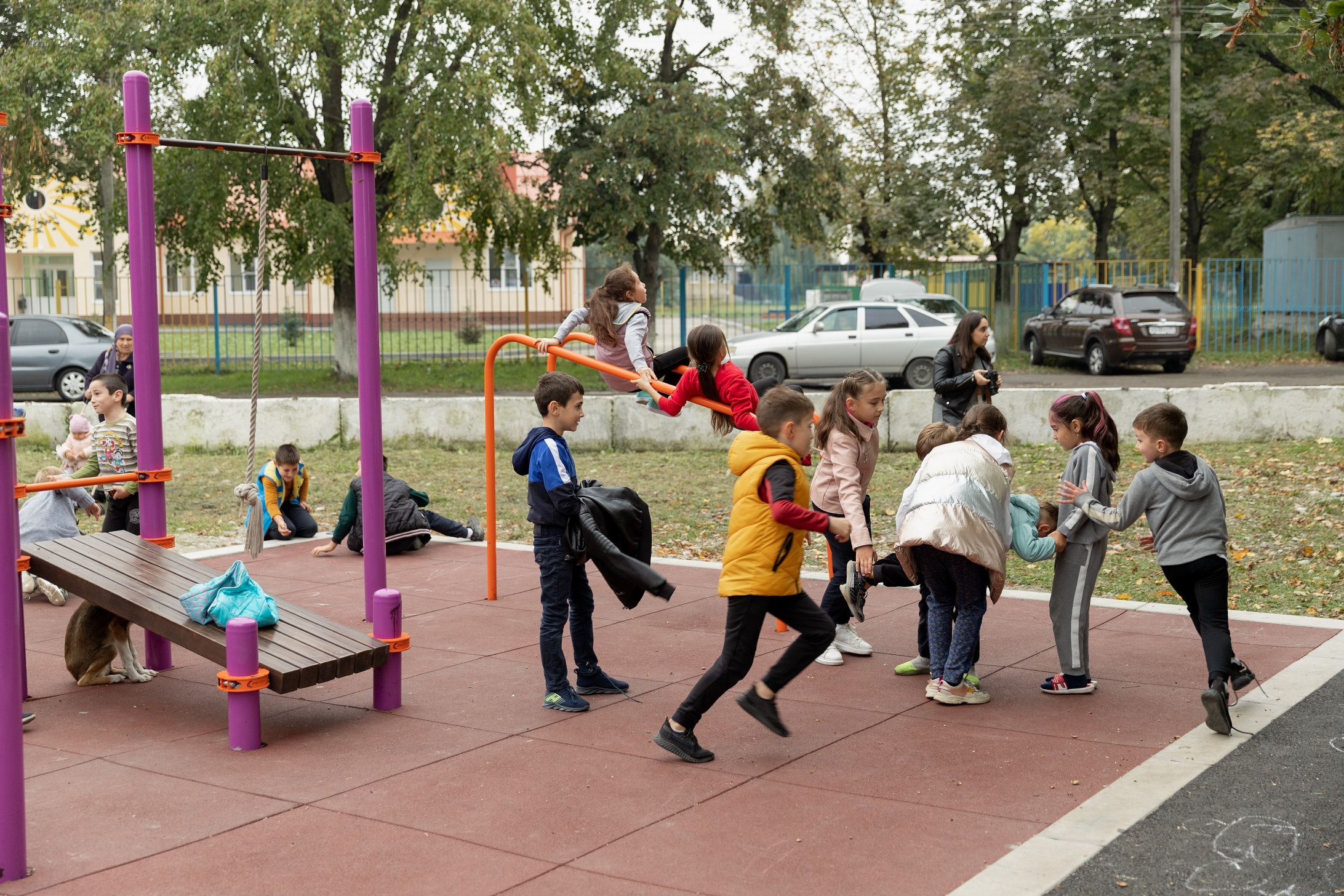 В Нарткале построили площадку для воркаута