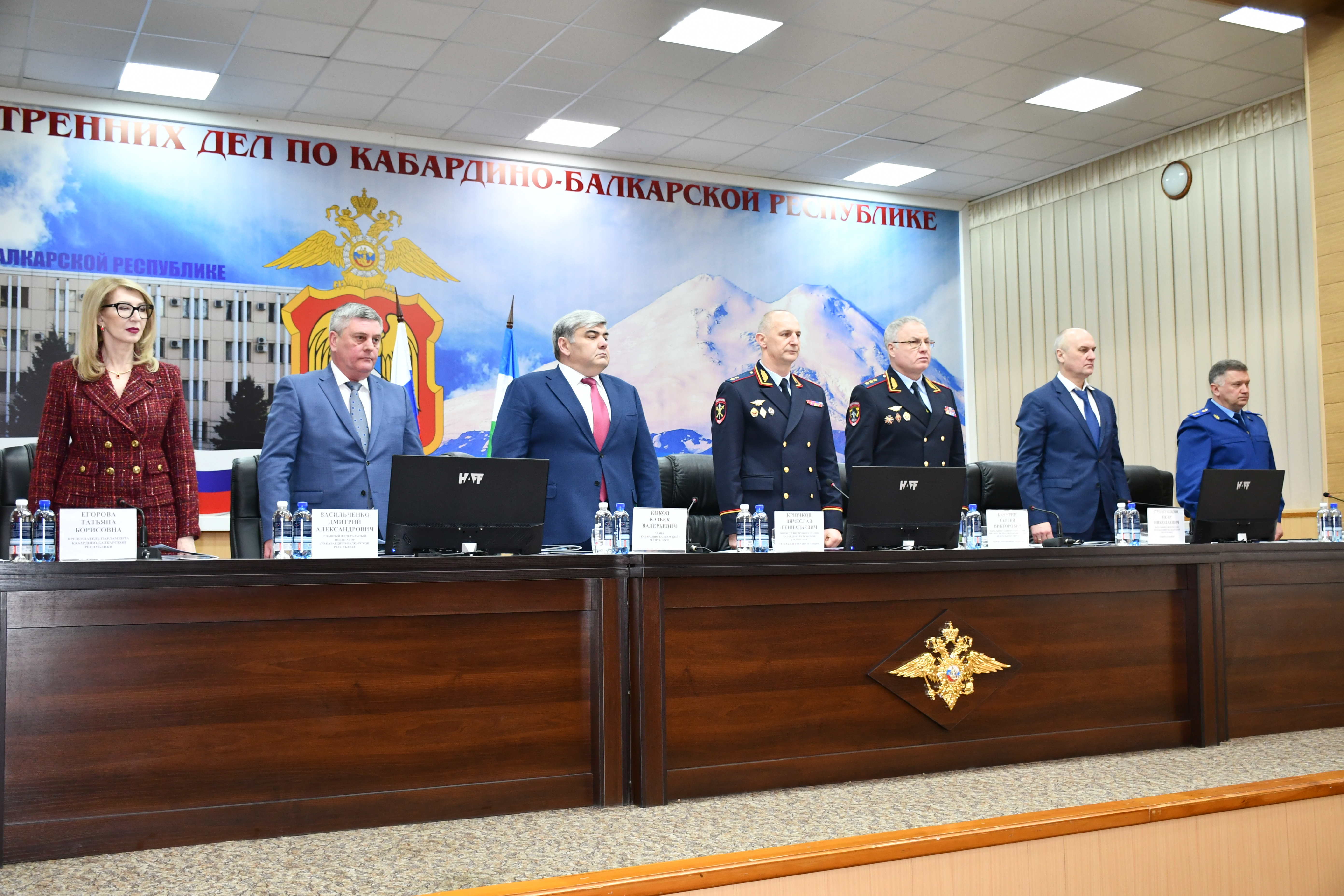 В Министерстве внутренних дел по КБР подвели итоги работы в 2025 году