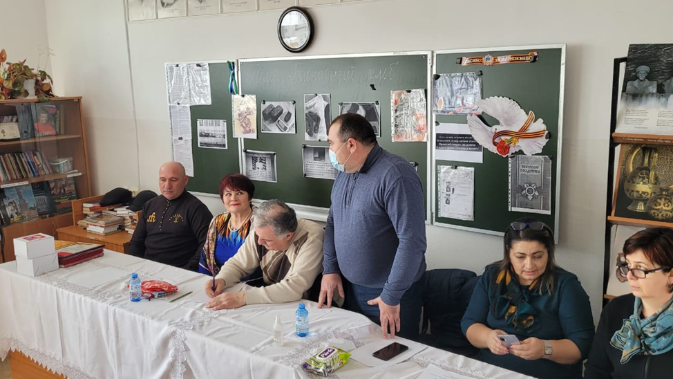 В Кахуне прошел Урок мужества и славы.