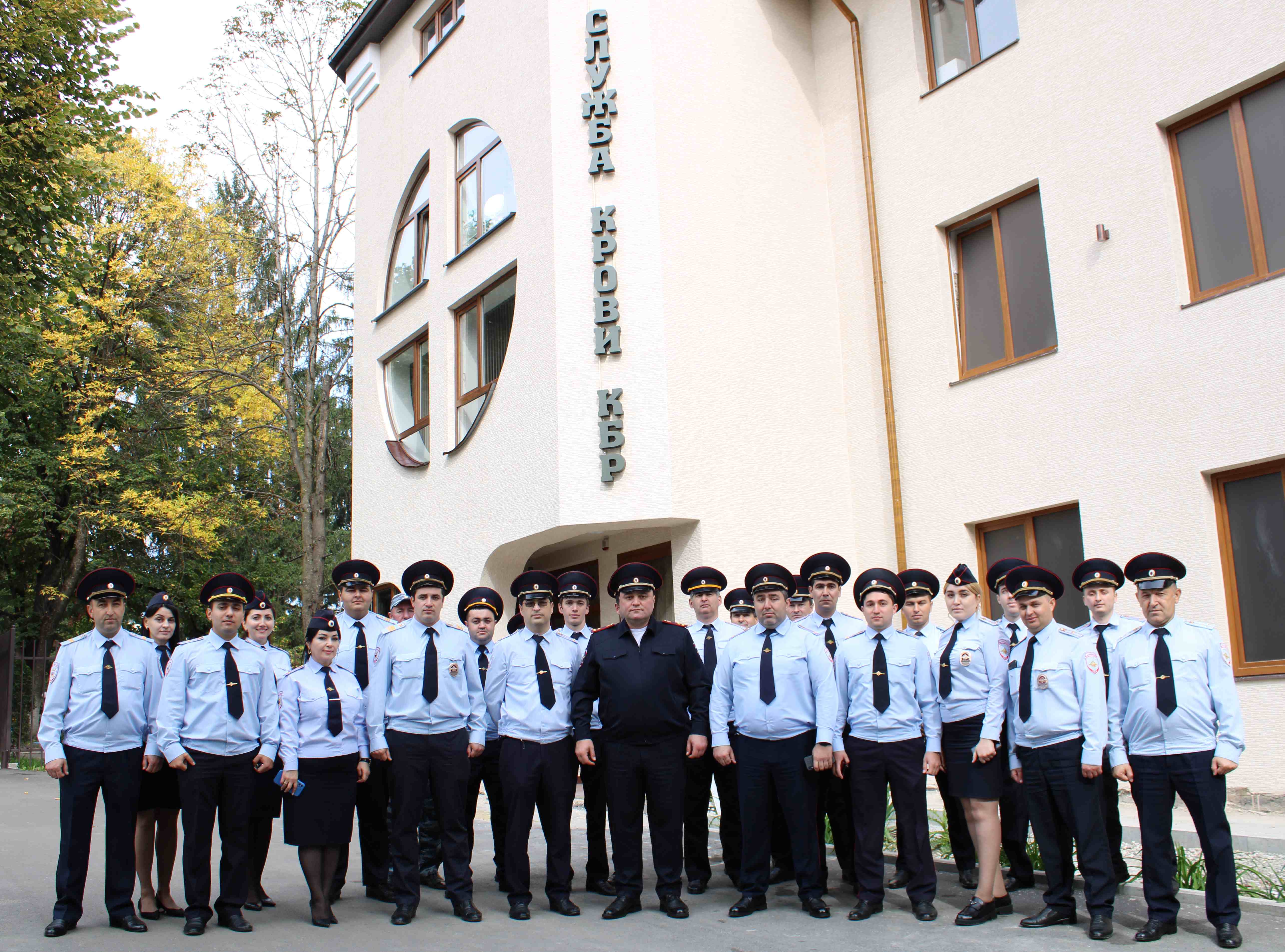 Полицейские Черекского района приняли участие в донорской акции в память о сотрудниках, погибших при выполнении служебного долга 