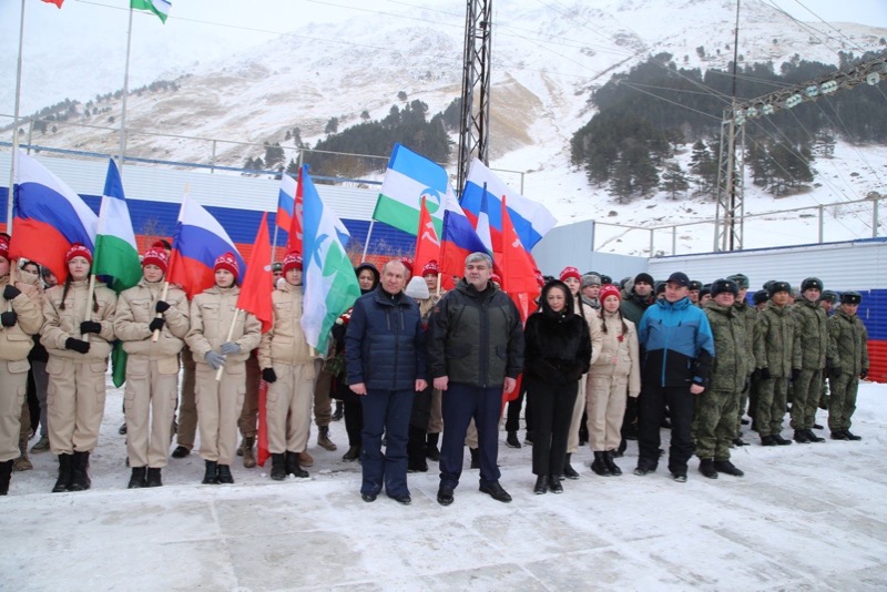 Казбек Коков принял участие в акции «Мы стояли насмерть за Кавказ»