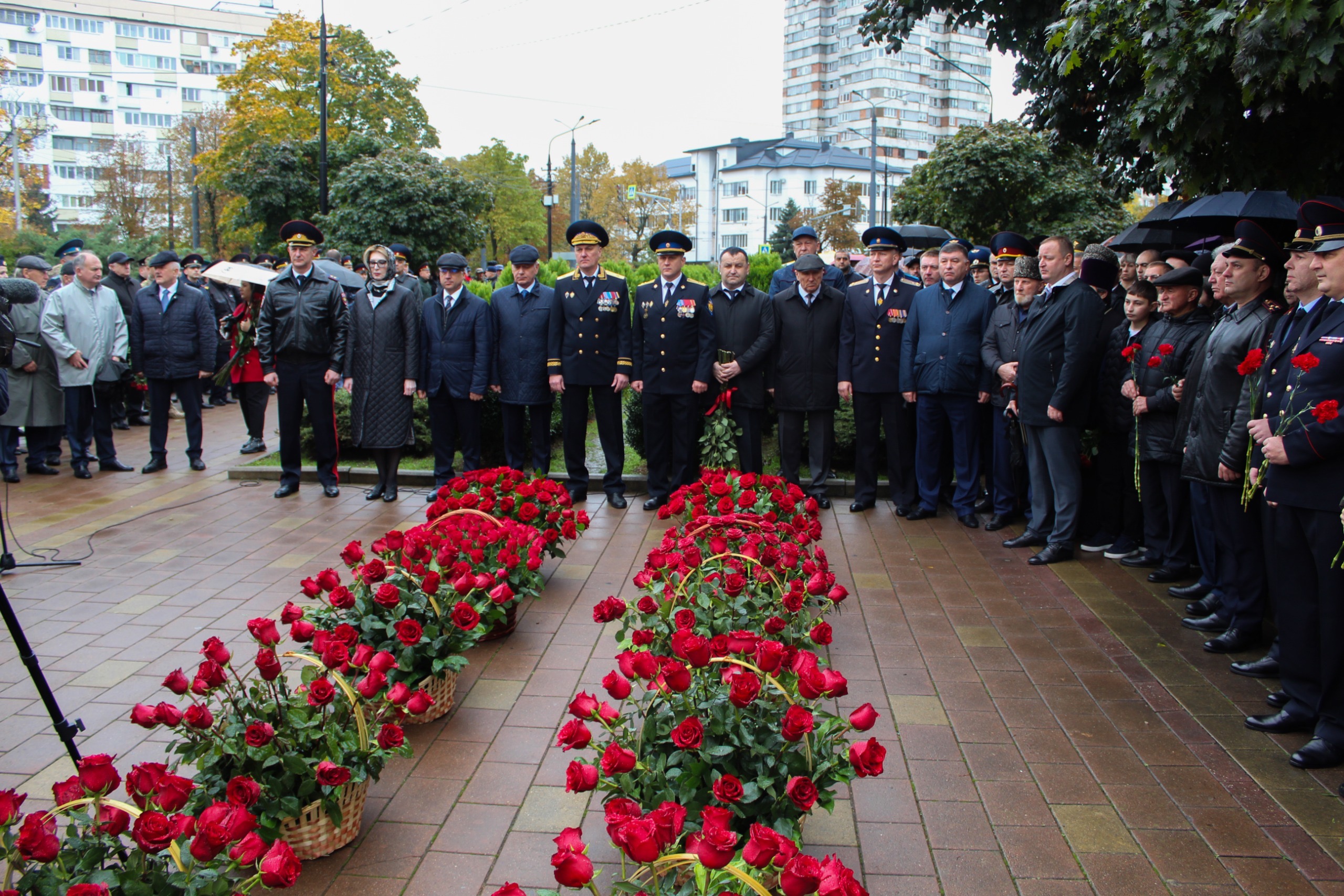 В Нальчике почтили память погибших при отражении нападения боевиков на Нальчик