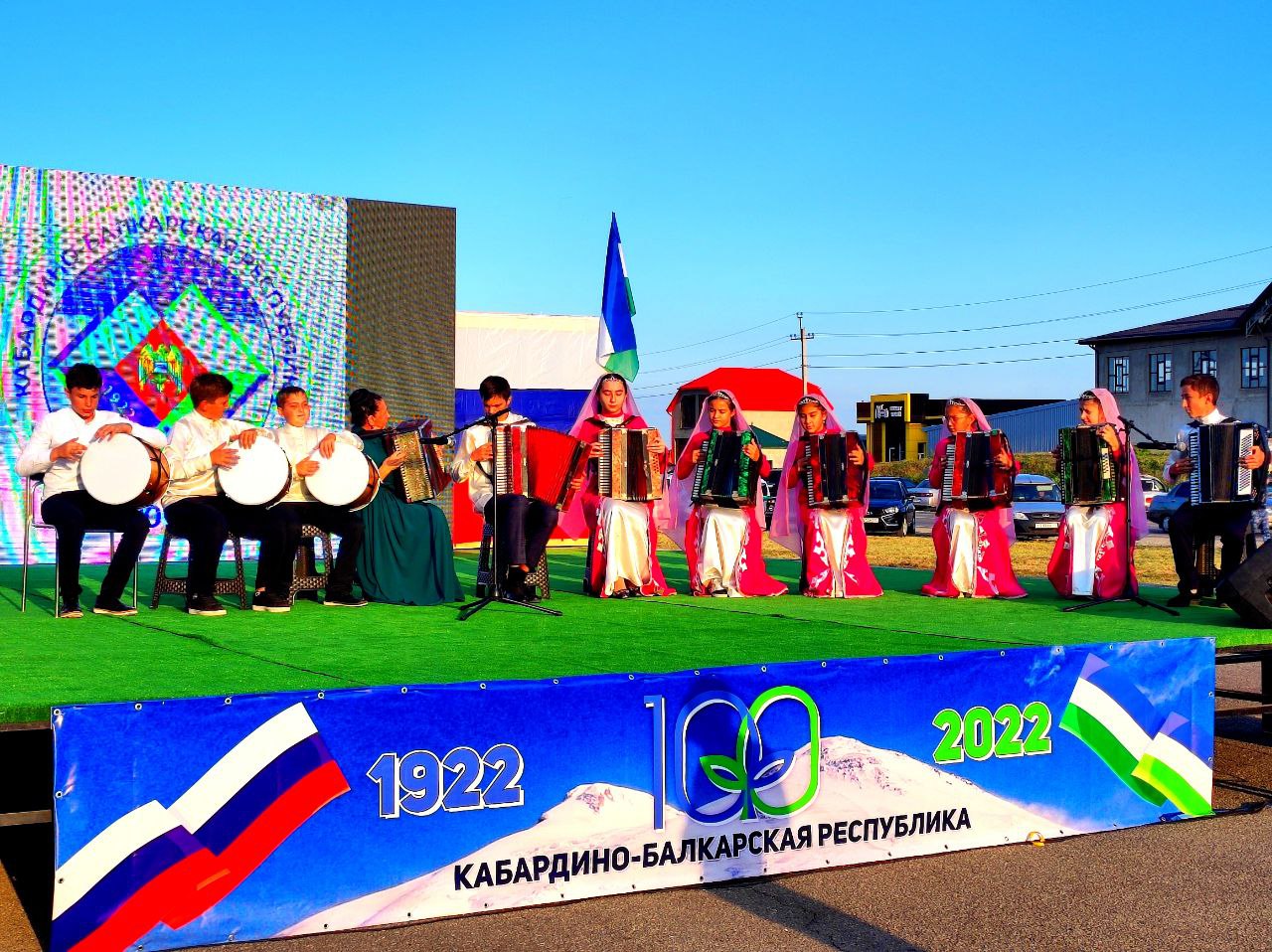 В Баксанском районе прошел праздничный концерт