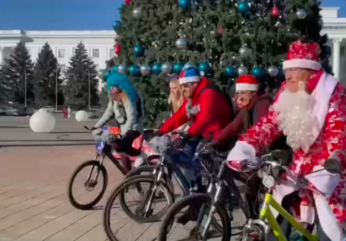 В столице Кабардино-Балкарии пройдет традиционный велопарад Дедов Морозов 