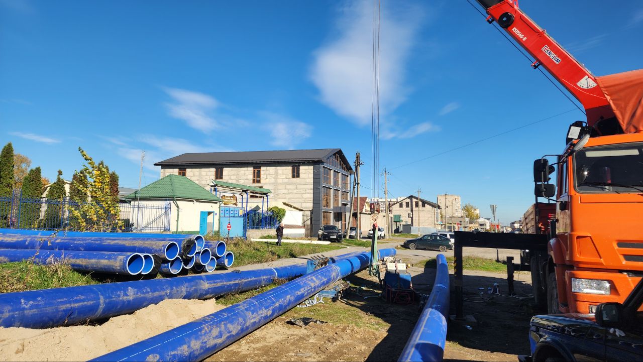 В Баксане ведутся масштабные работы на объектах водоснабжения