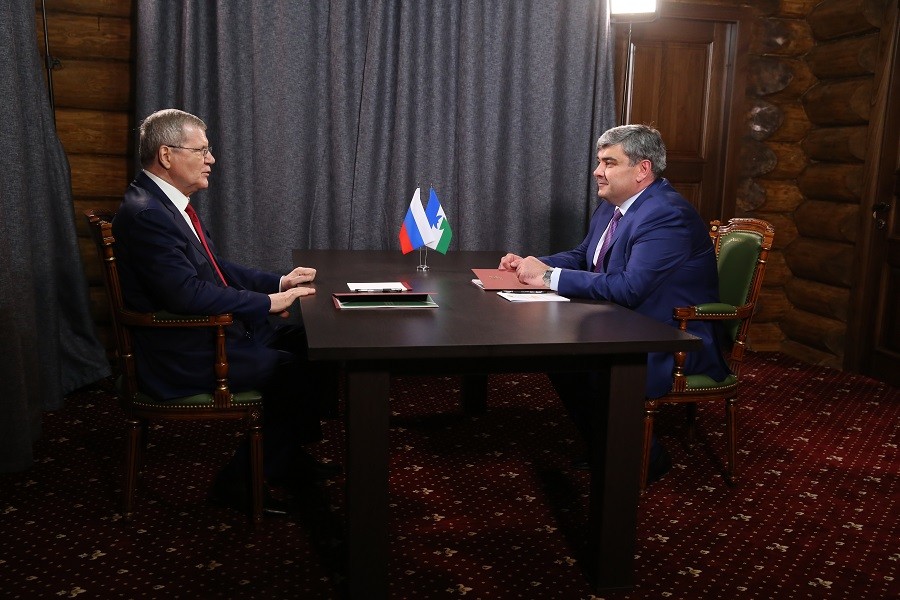 Юрий Чайка и Казбек Коков обсудили вопросы развития Кабардино-Балкарии