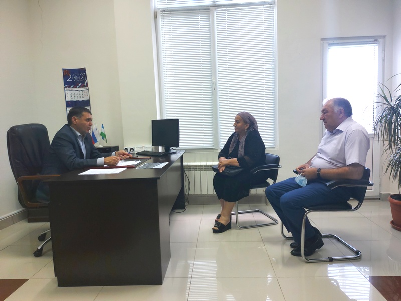 Глава Баксанского района провел прием граждан