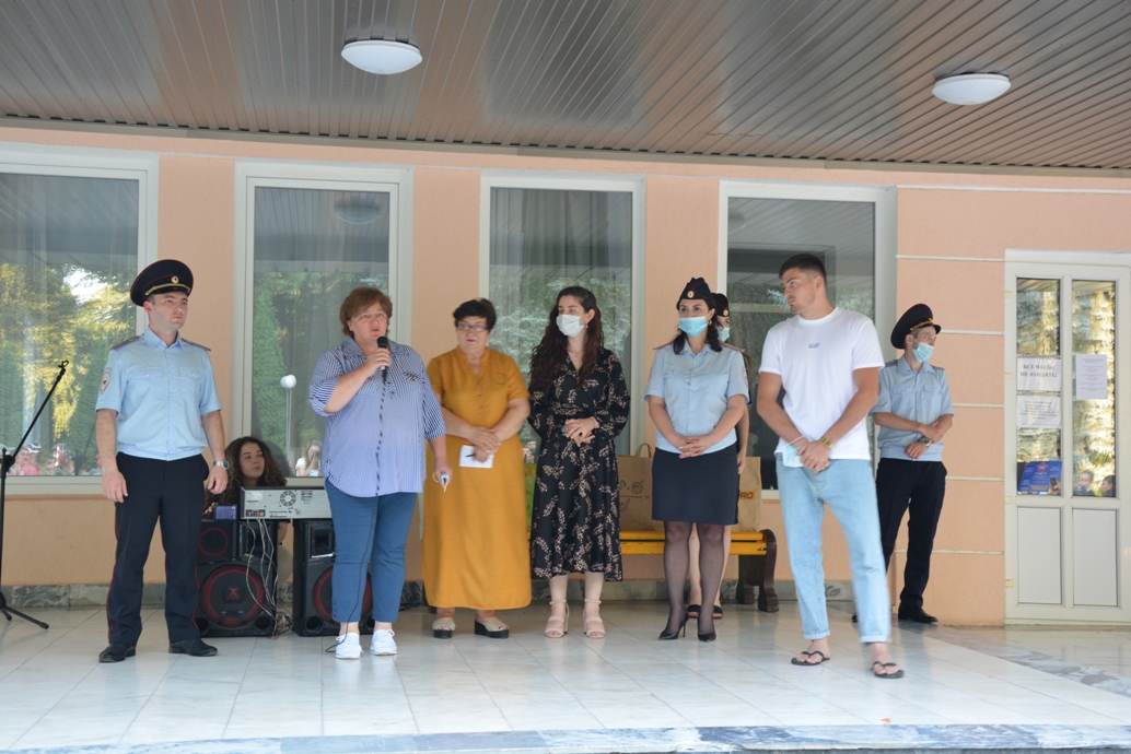 В санатории "Вершина" состоялось открытие  второго этапа профильной смены "Лидер"