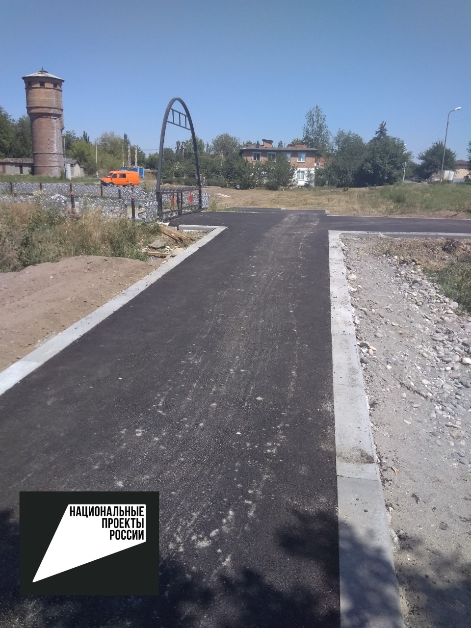 В Красноармейском благоустраивается сквер