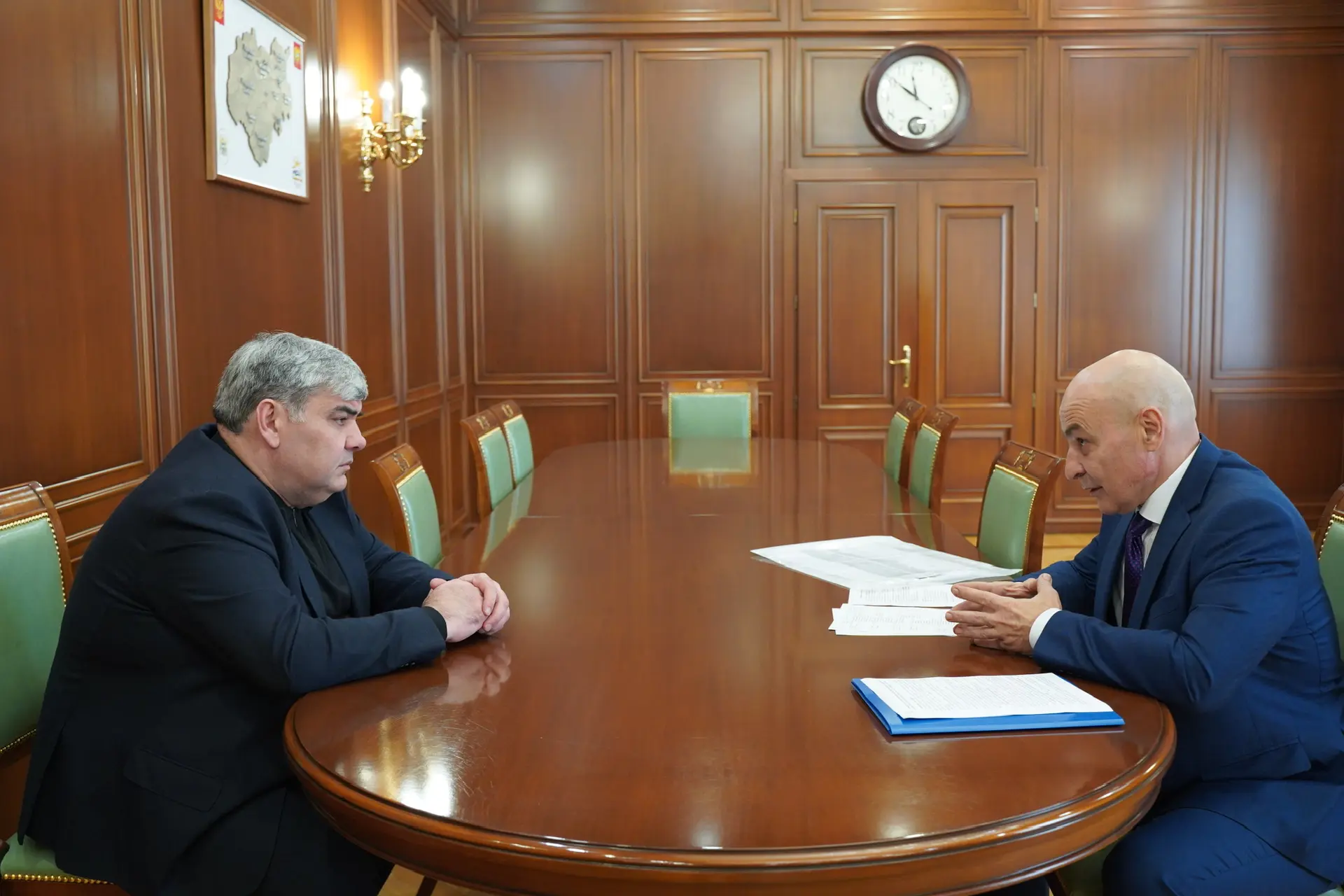 Казбек Коков встретился с министром труда и социальной защиты КБР