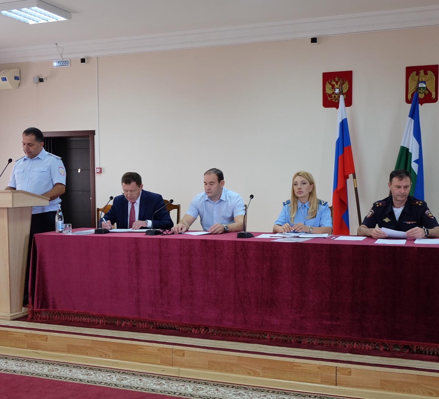 Состоялось заседание антитеррористической комиссии Чегемского района