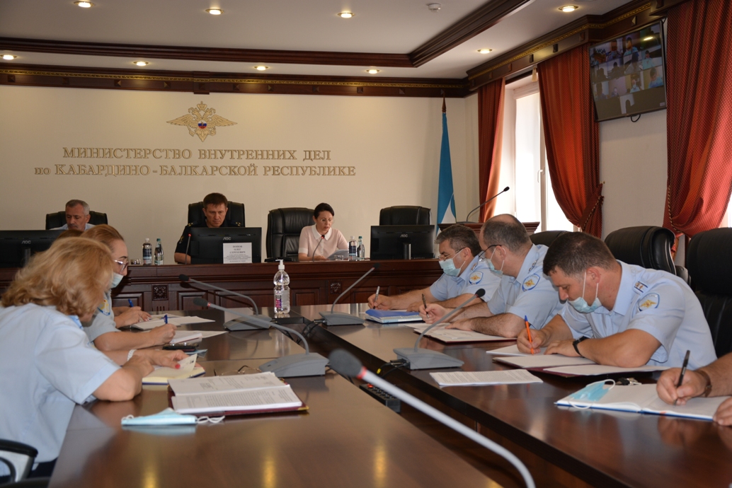 В МВД по КБР подведены результаты служебной деятельности органов предварительного следствия ведомства за 6 месяцев 2021 года