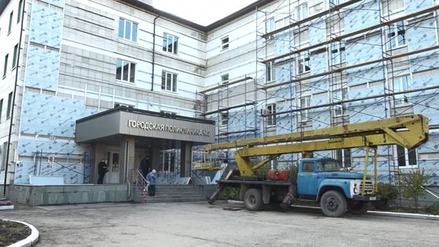 В Нальчике идет ремонт и оснащение поликлиники