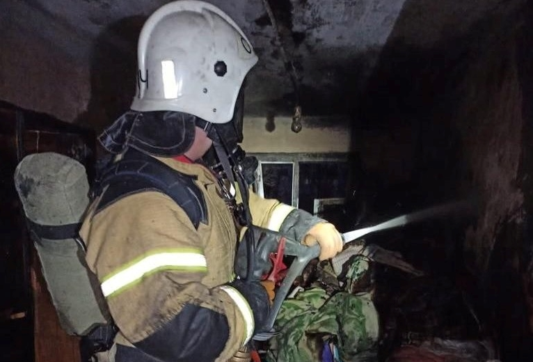 Спасение на пожаре