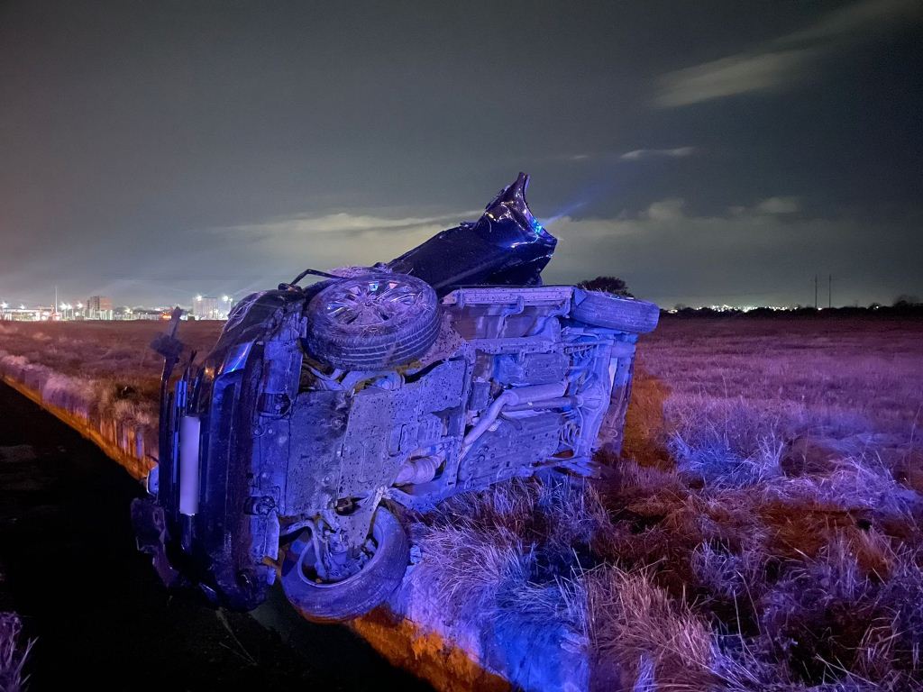 В Чегемском районе перевернулась «Тойота»