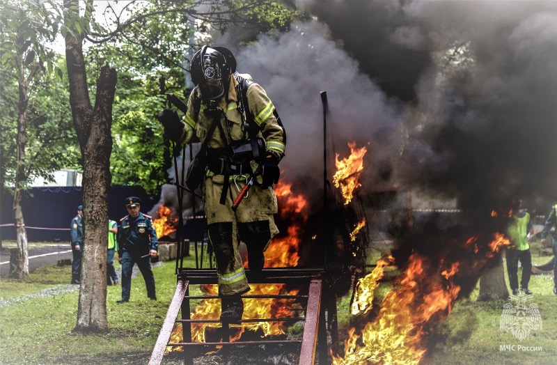 Пожарные Кабардино-Балкарии в тройке лучших по СКФО