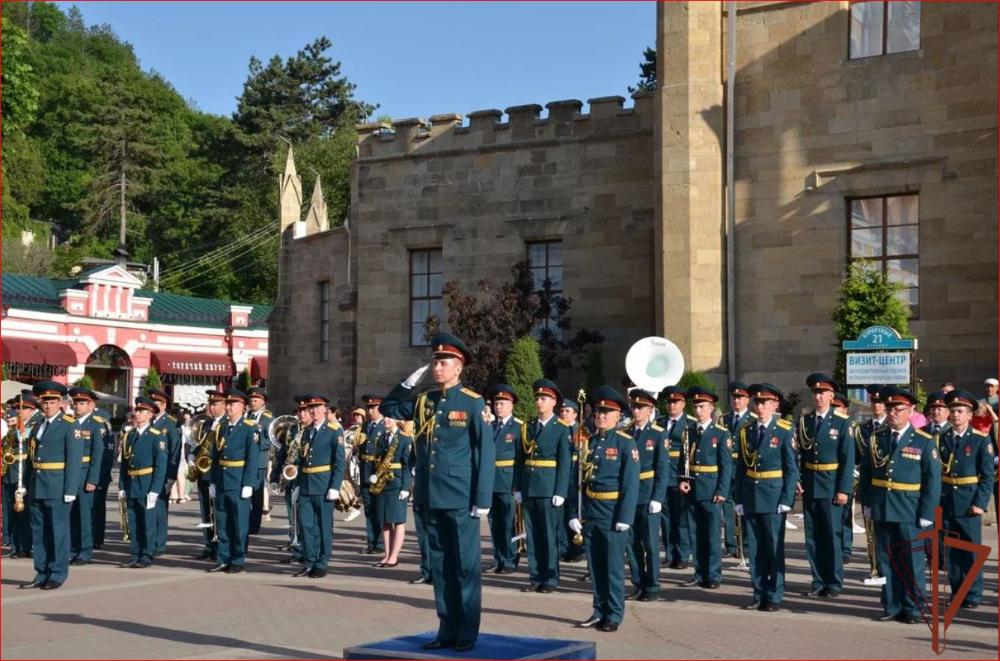 В Кисловодске завершился окружной фестиваль военных оркестров 