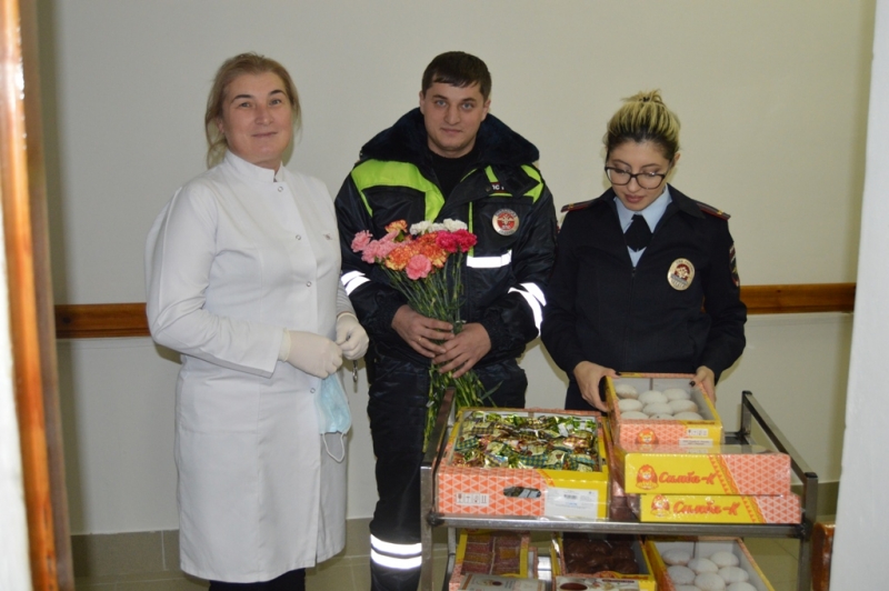 Автоинспекторы посетили Дом престарелых