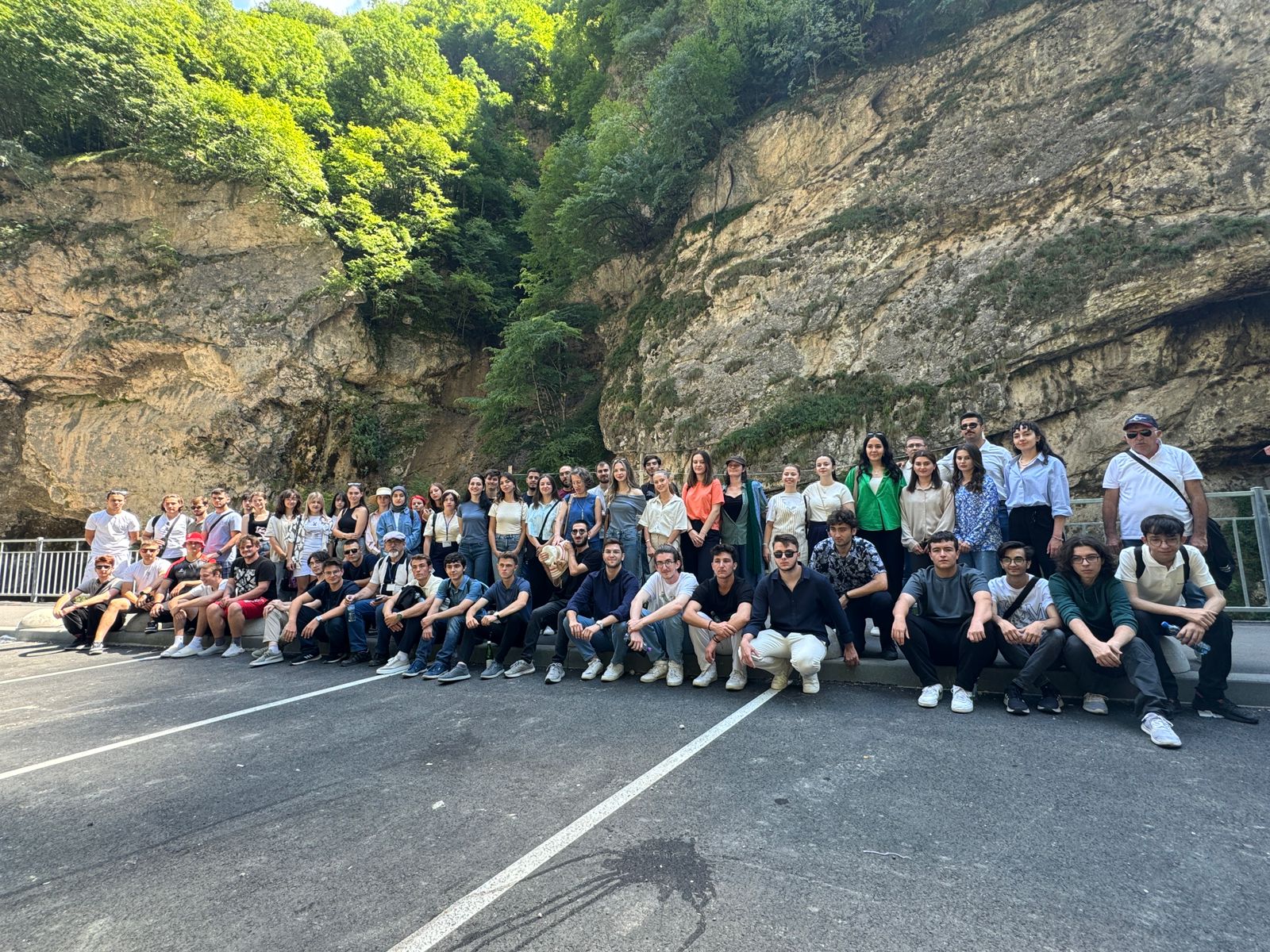 Участники акции «Лагерь соотечественников» посетили Чегемское ущелье 