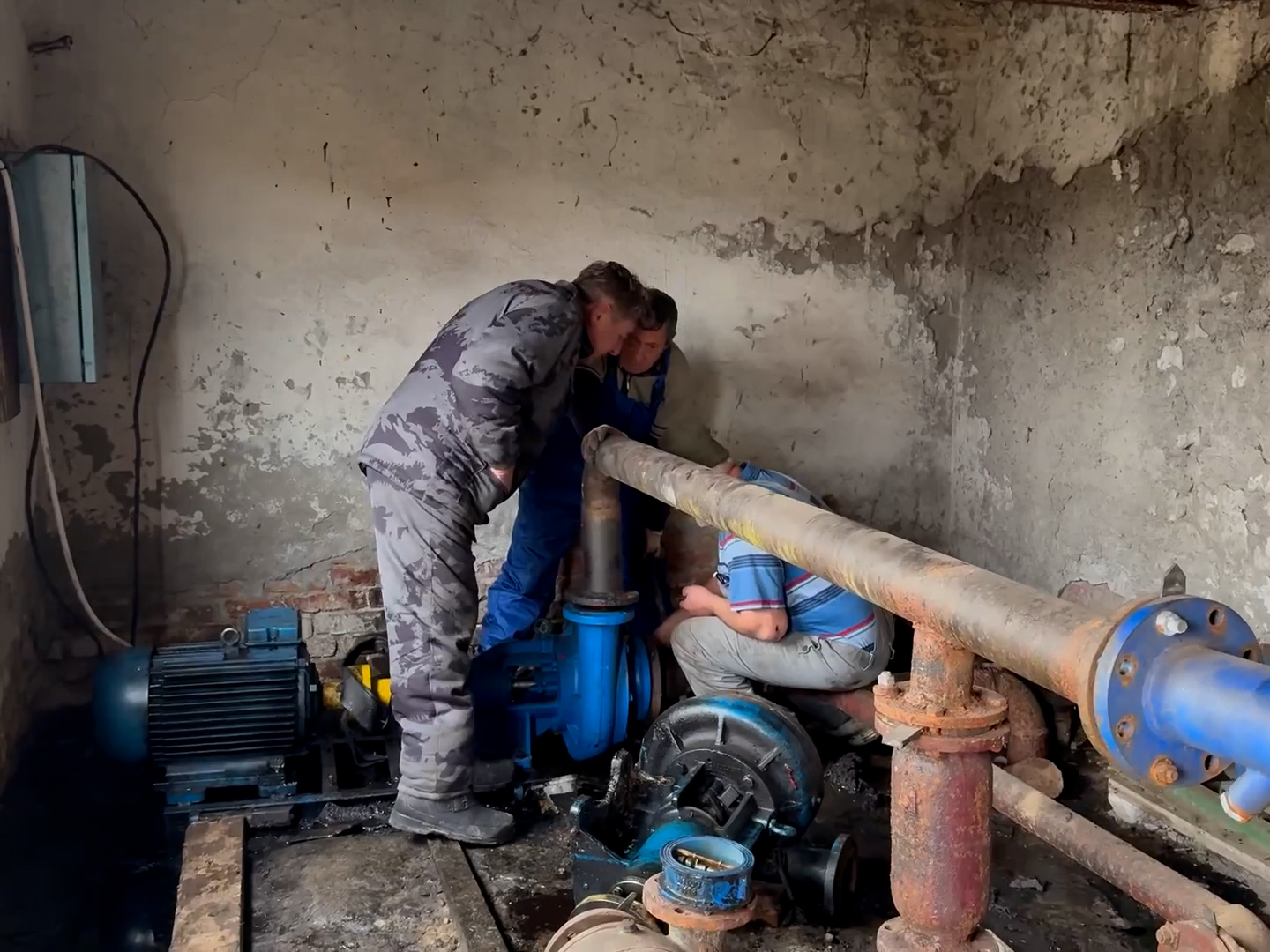 В Дейском восстановлено стабильное водоснабжение после аварии на насосной станции