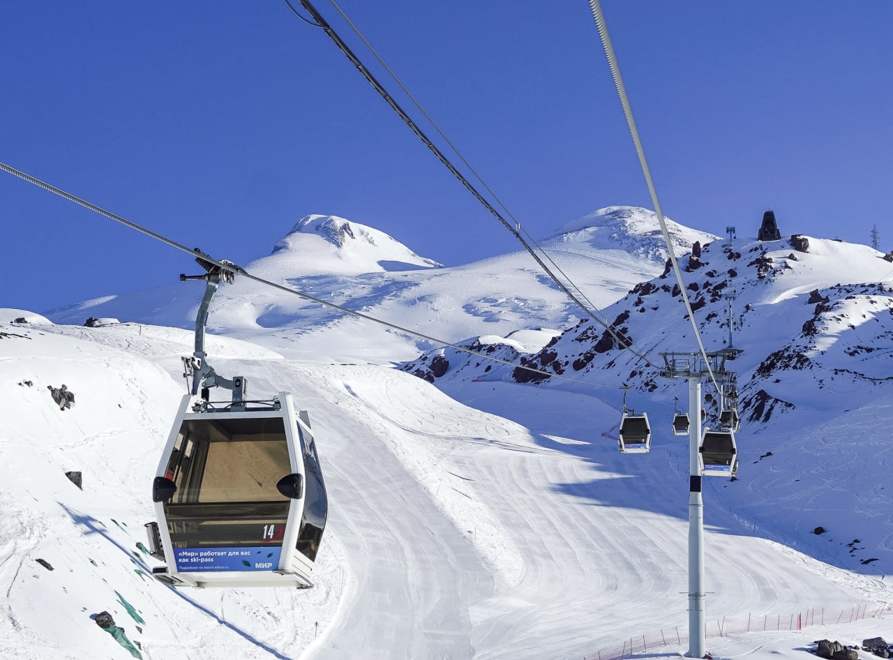 Канатные дороги на Эльбрус временно закрыты