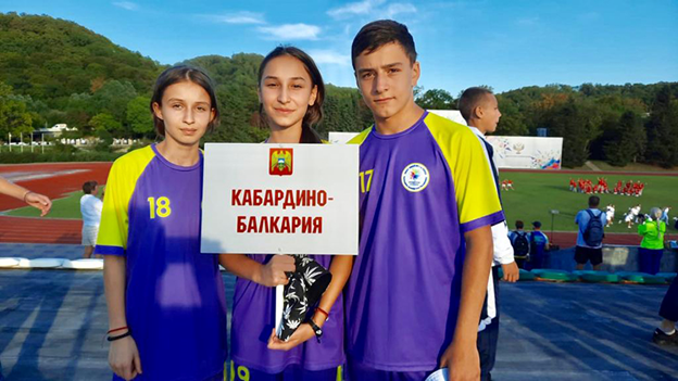 Терские школьники представляют КБР на Президентских играх 