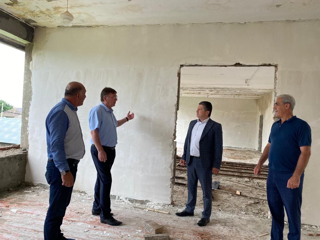 В Терском районе продолжается ремонт школ