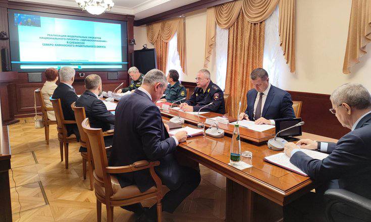 Казбек Коков принял участие в итоговом заседании Совета при полпреде Президента РФ в СКФО