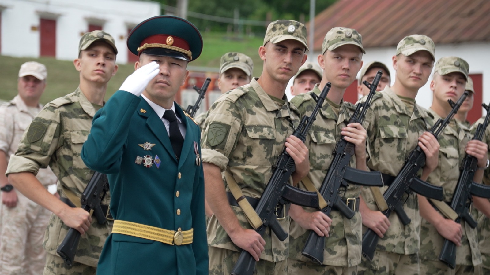 Новобранцы Росгвардии присягнули на верность Отечеству