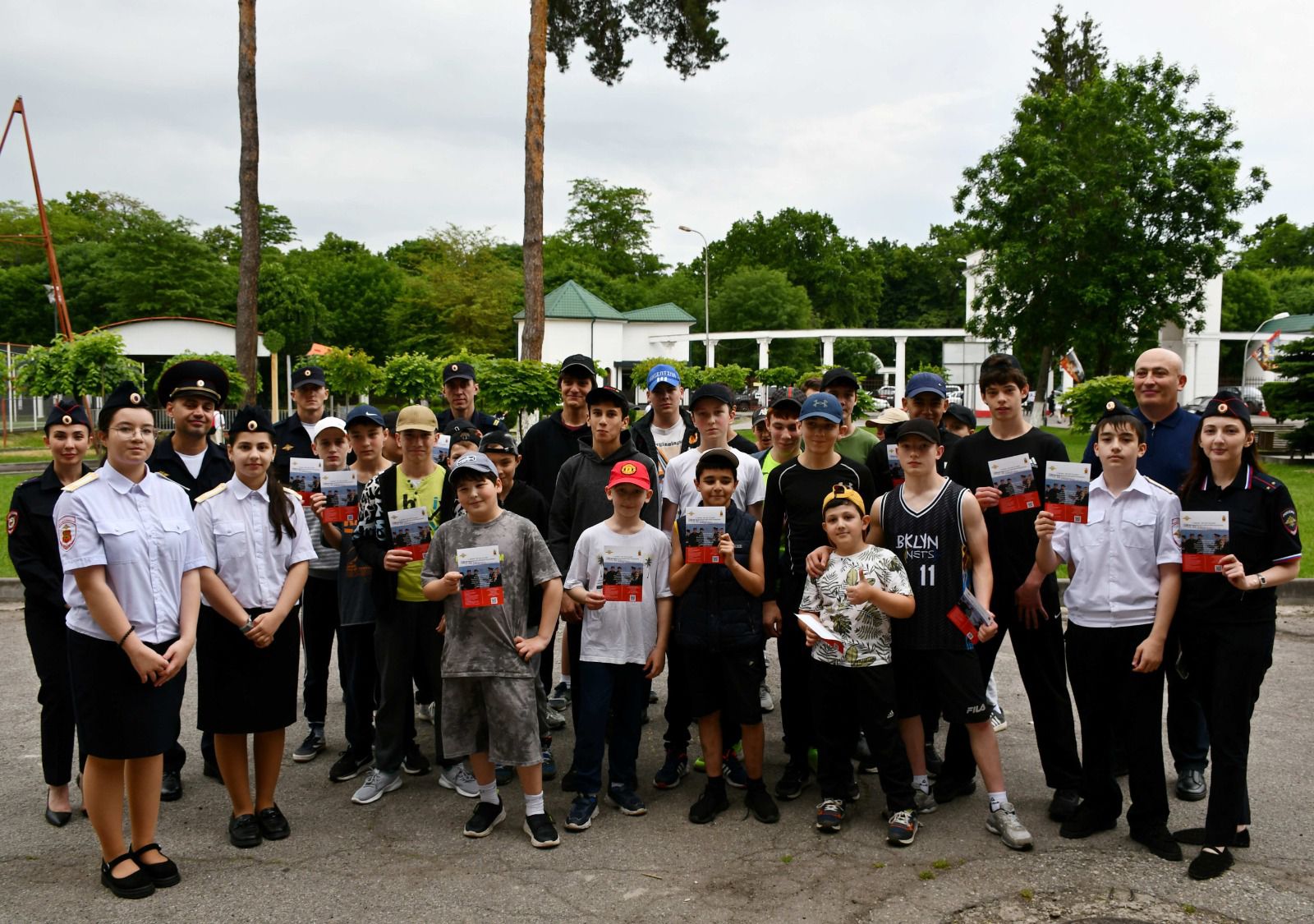 В Нальчике состоялась акция в честь 307-летия российской полиции 